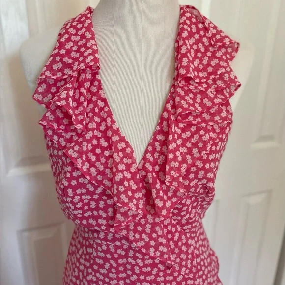 C/Meo  collective Sleeveless ruffle midi dress - Picture 2 of 10